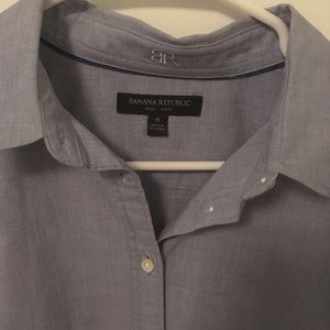 Banana republic blue dress shirt